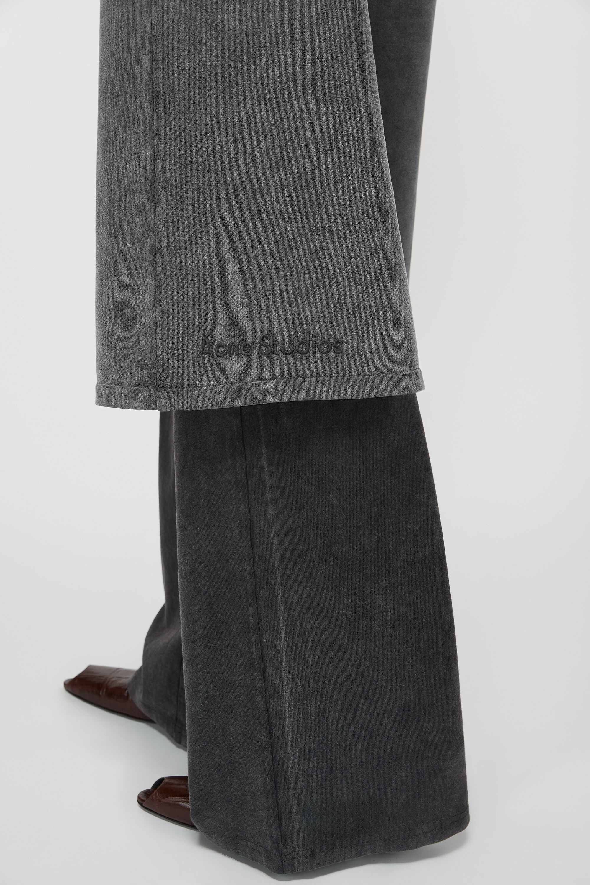 Layered trousers - Anthracite/black - 6