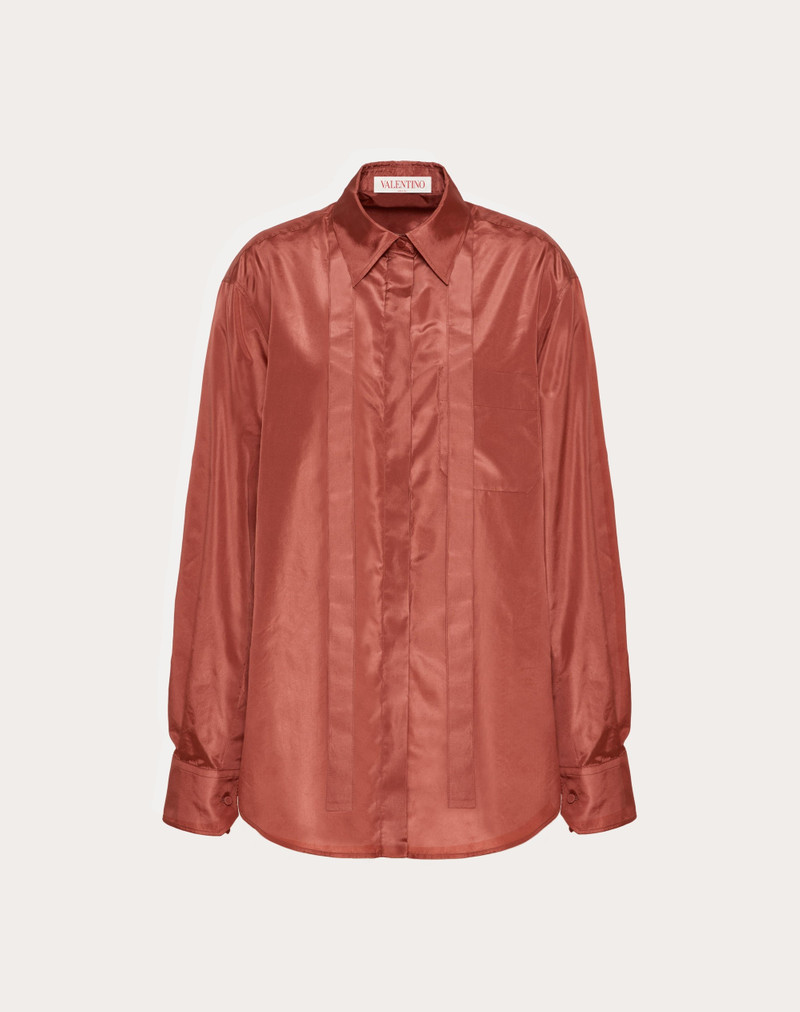 WASHED TAFFETA SHIRT - 1