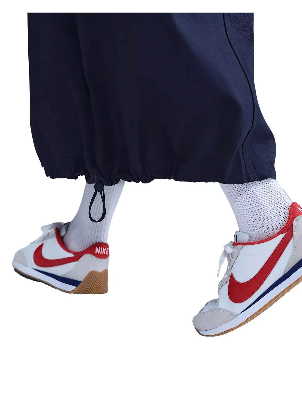 Women's Sportswear Loose Cargo Skirt -Navy - 4