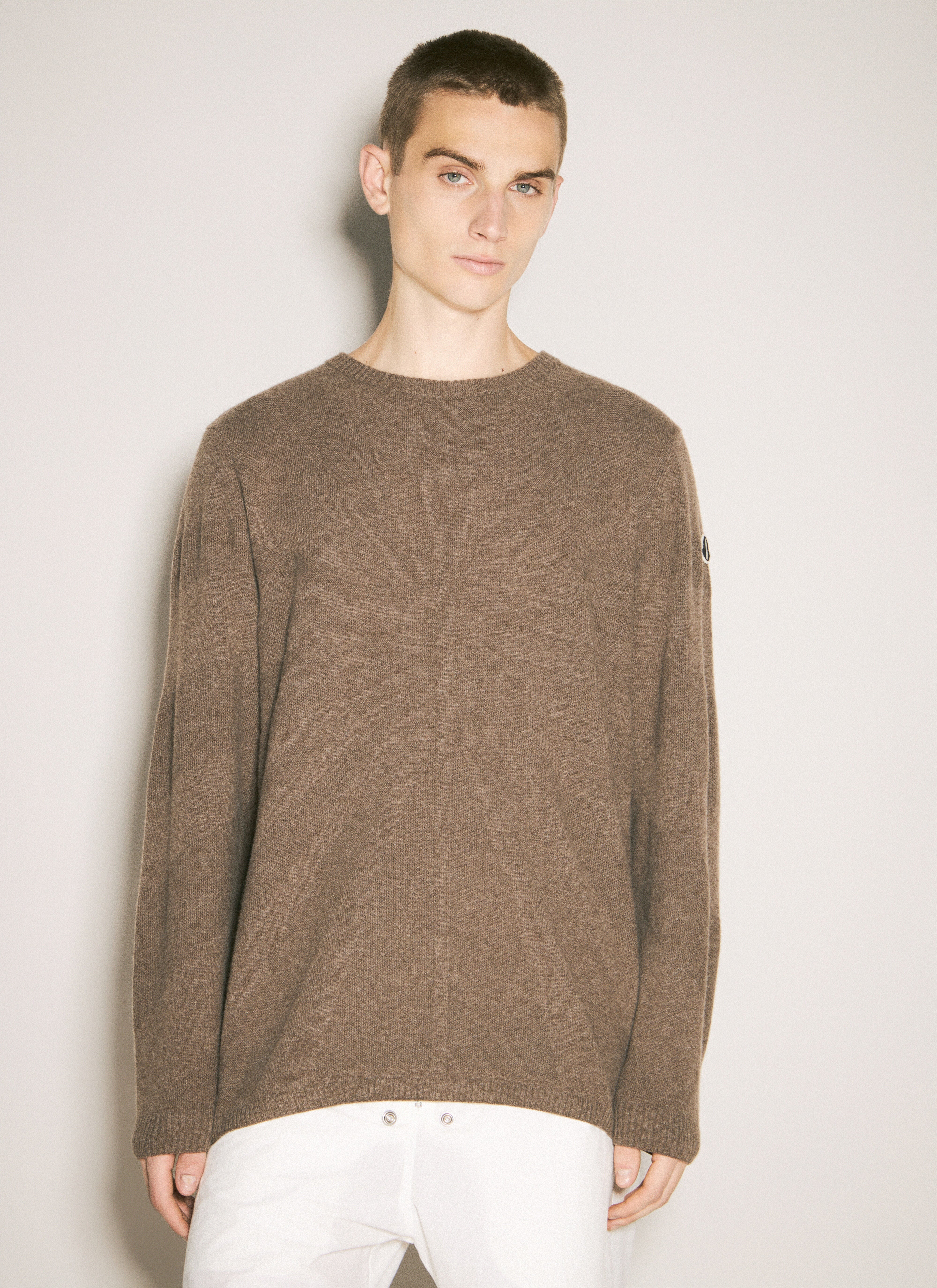 MONCLER X RICK OWENS - Moncler X Rick Owens Men Jumbo Crewneck Sweater - 1