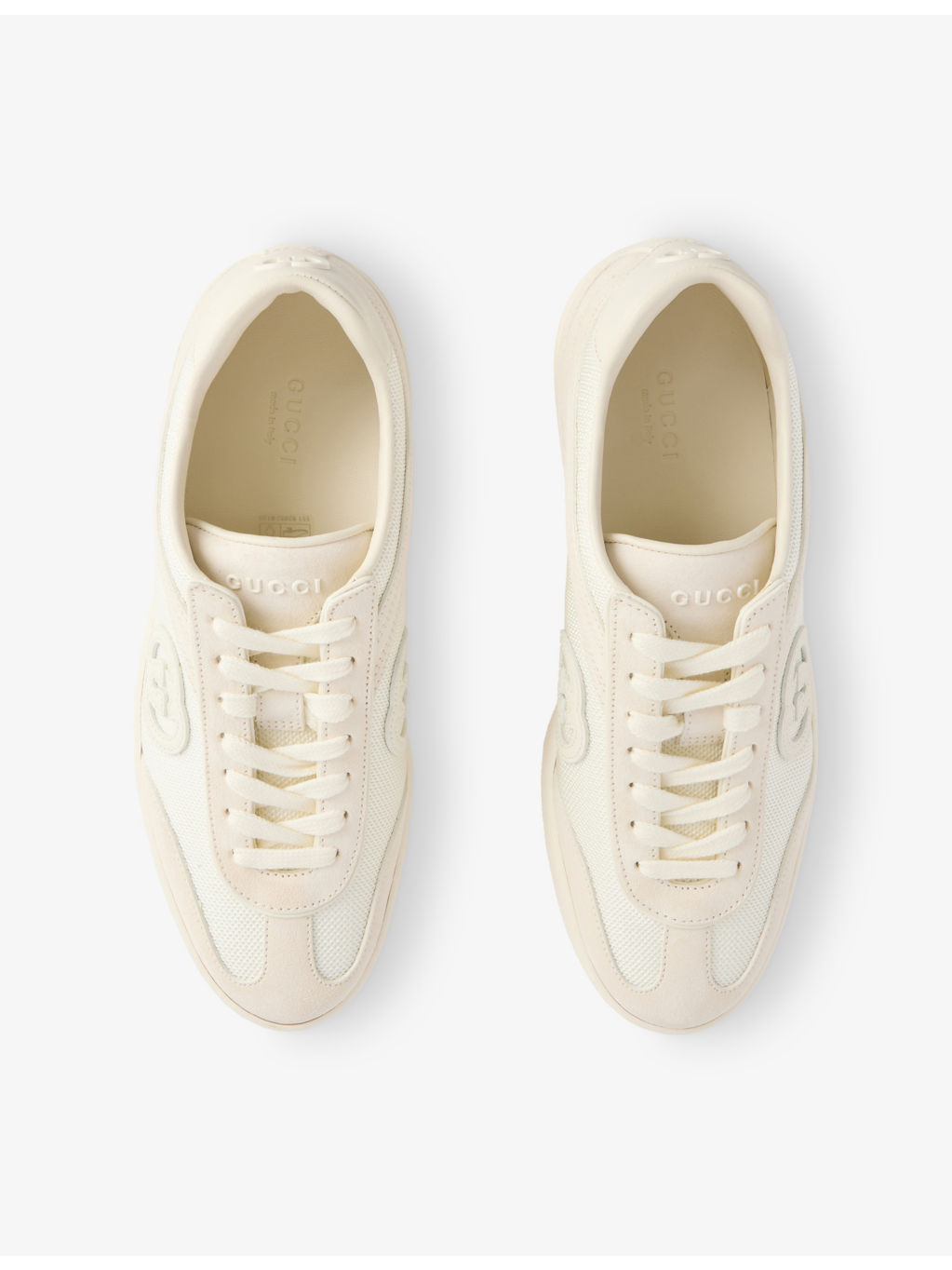 Interlocking G Suede Trainers - 2