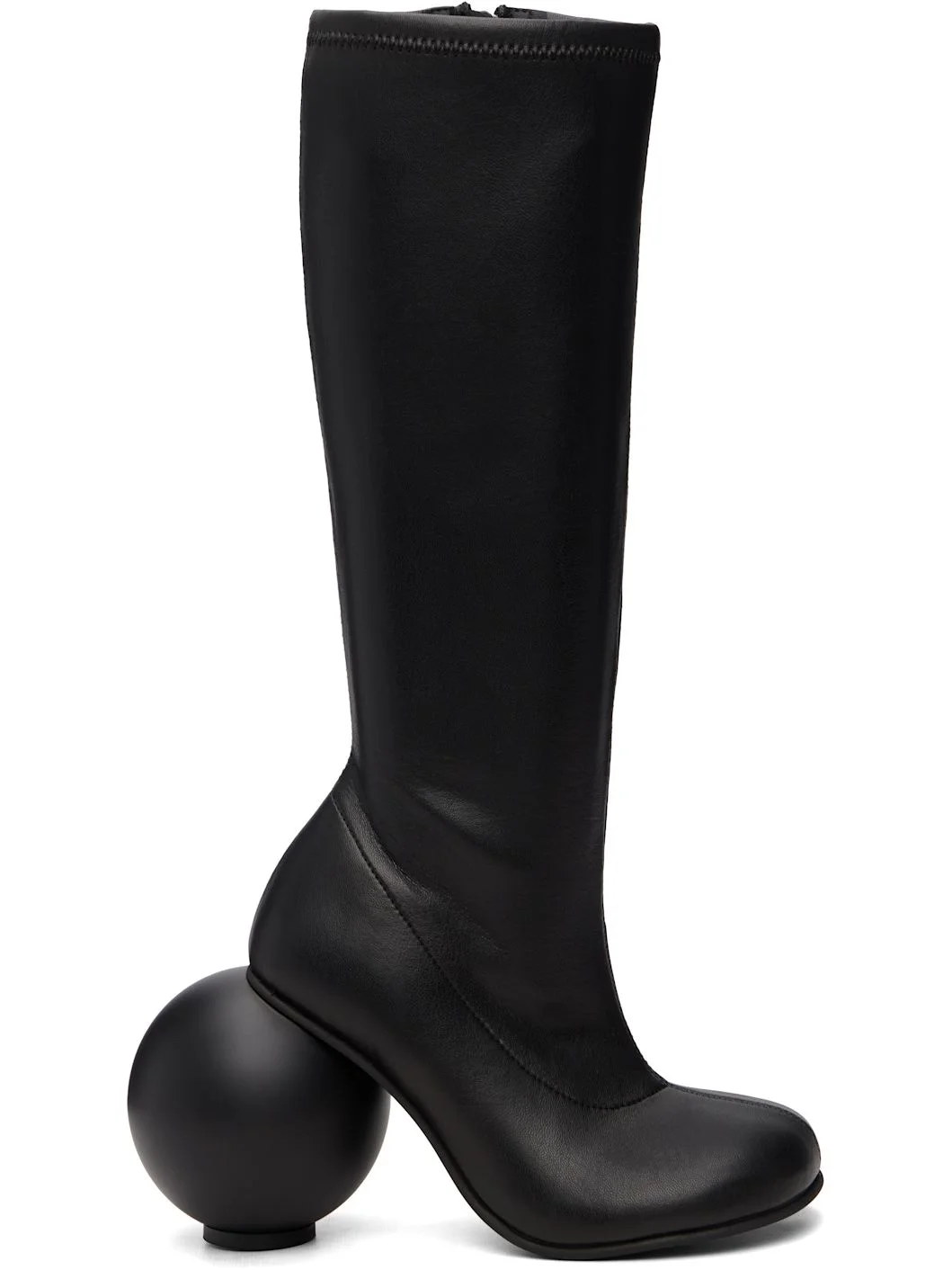 Black Ball Tall Boots - 1