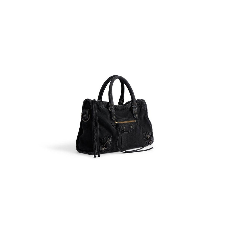 BALENCIAGA Women's Le City Bag Small in Black outlook