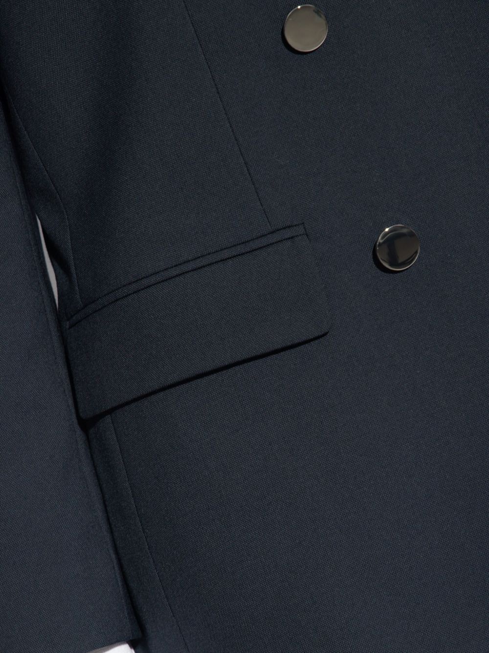 shoulder-pads double-breasted blazer - 5