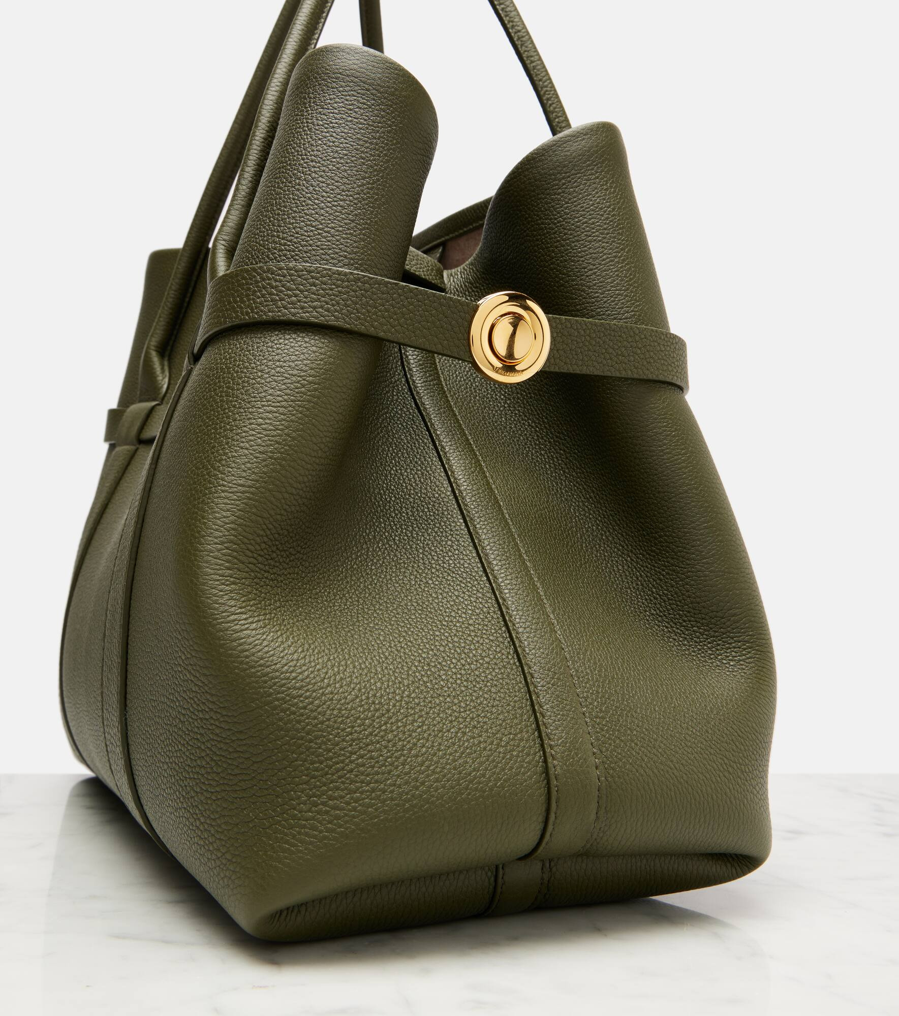 Ghiera Large leather tote bag - 6
