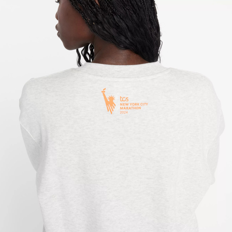 NYC Marathon Graphic French Terry Crew 3