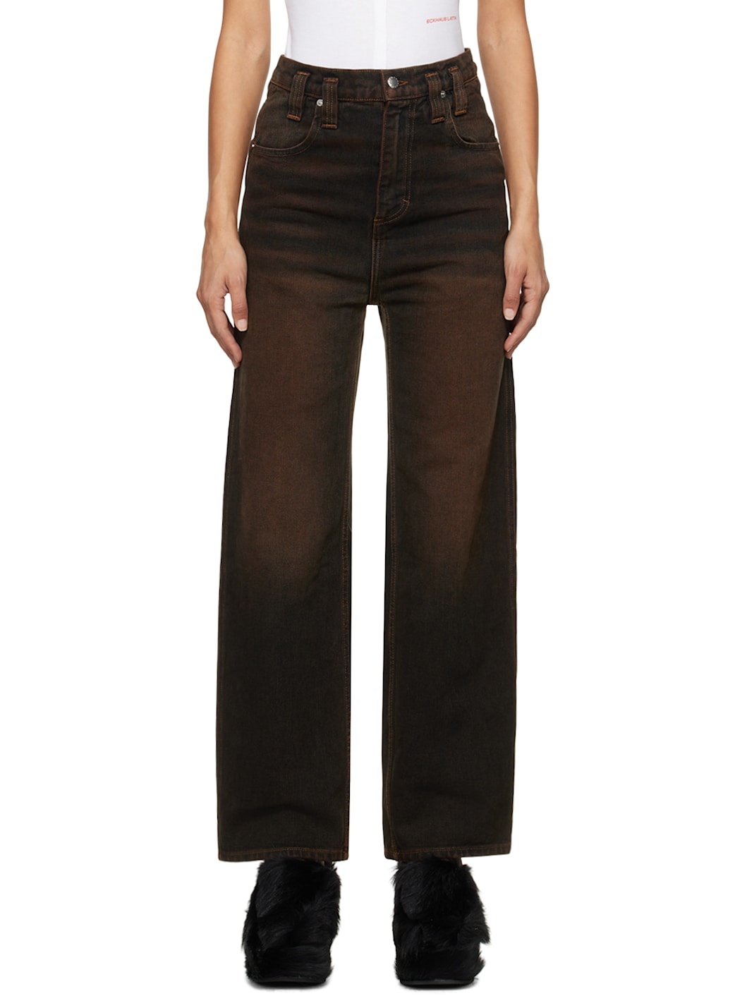 Black Baggy Jeans - 1