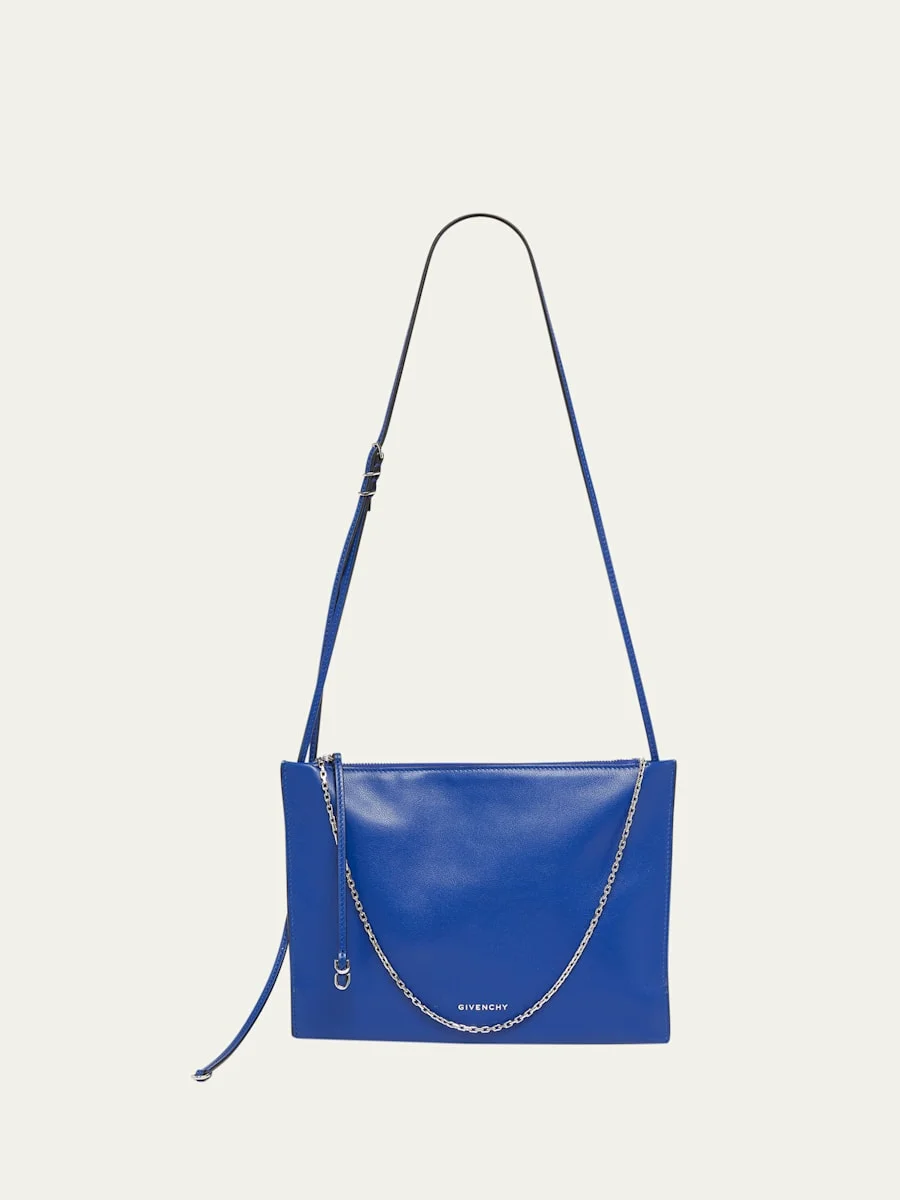 Voyou Pochette Shoulder Bag in Leather - 1