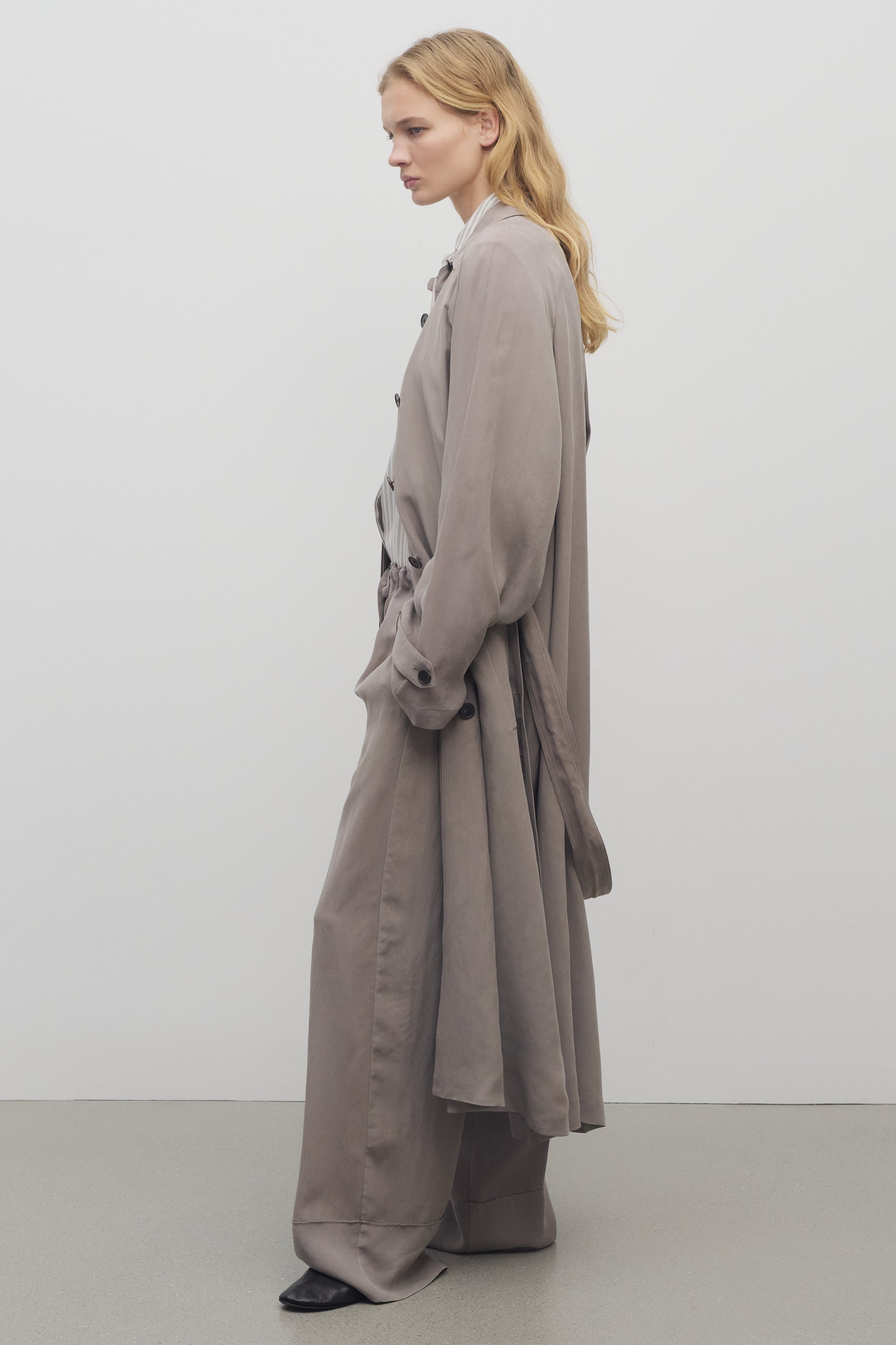 Enea Pant in Cupro - 4