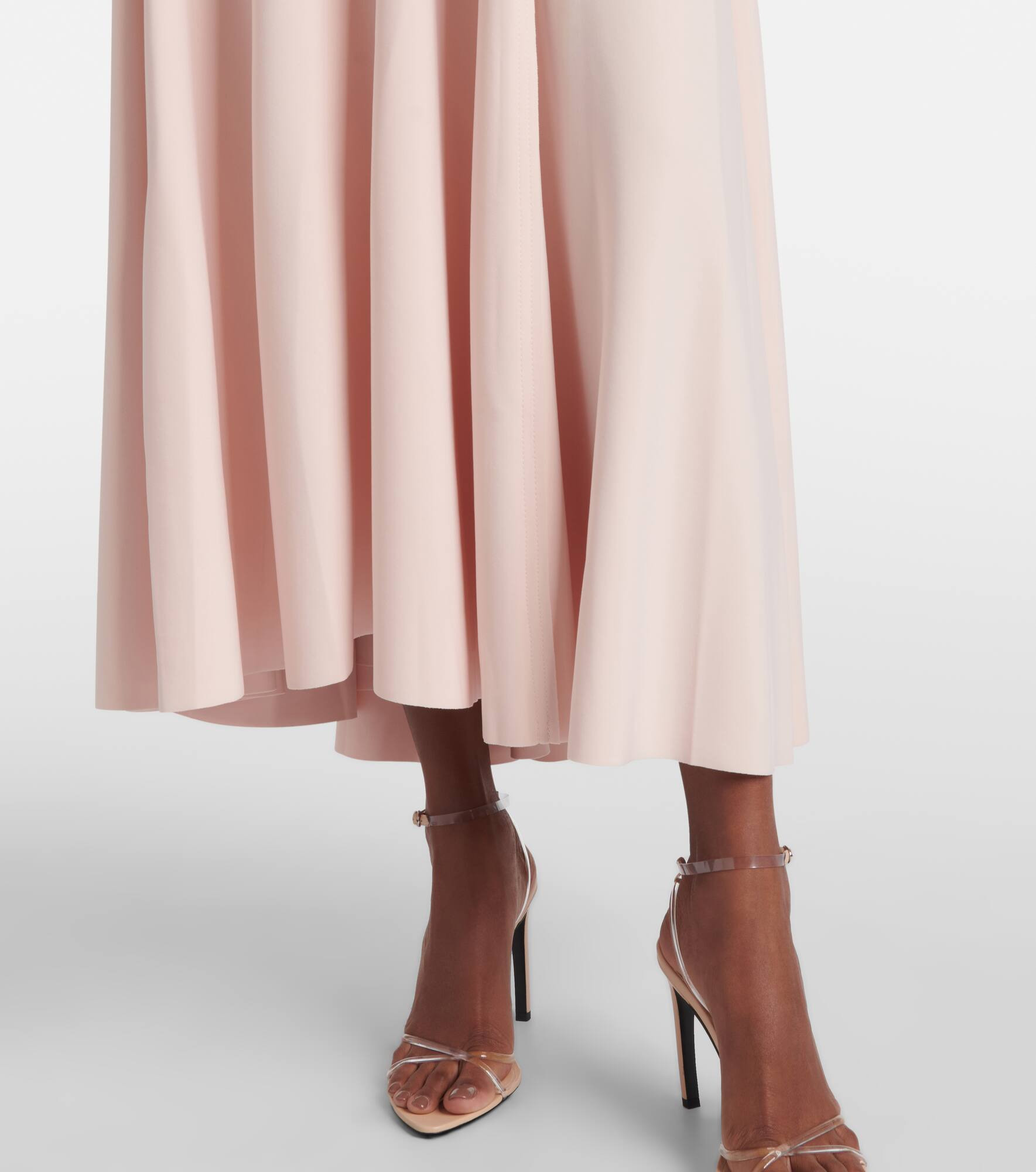 Flared midi dress - 6