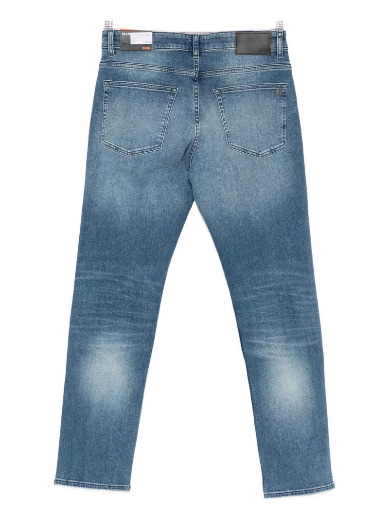 BOSS faded denim jeans outlook