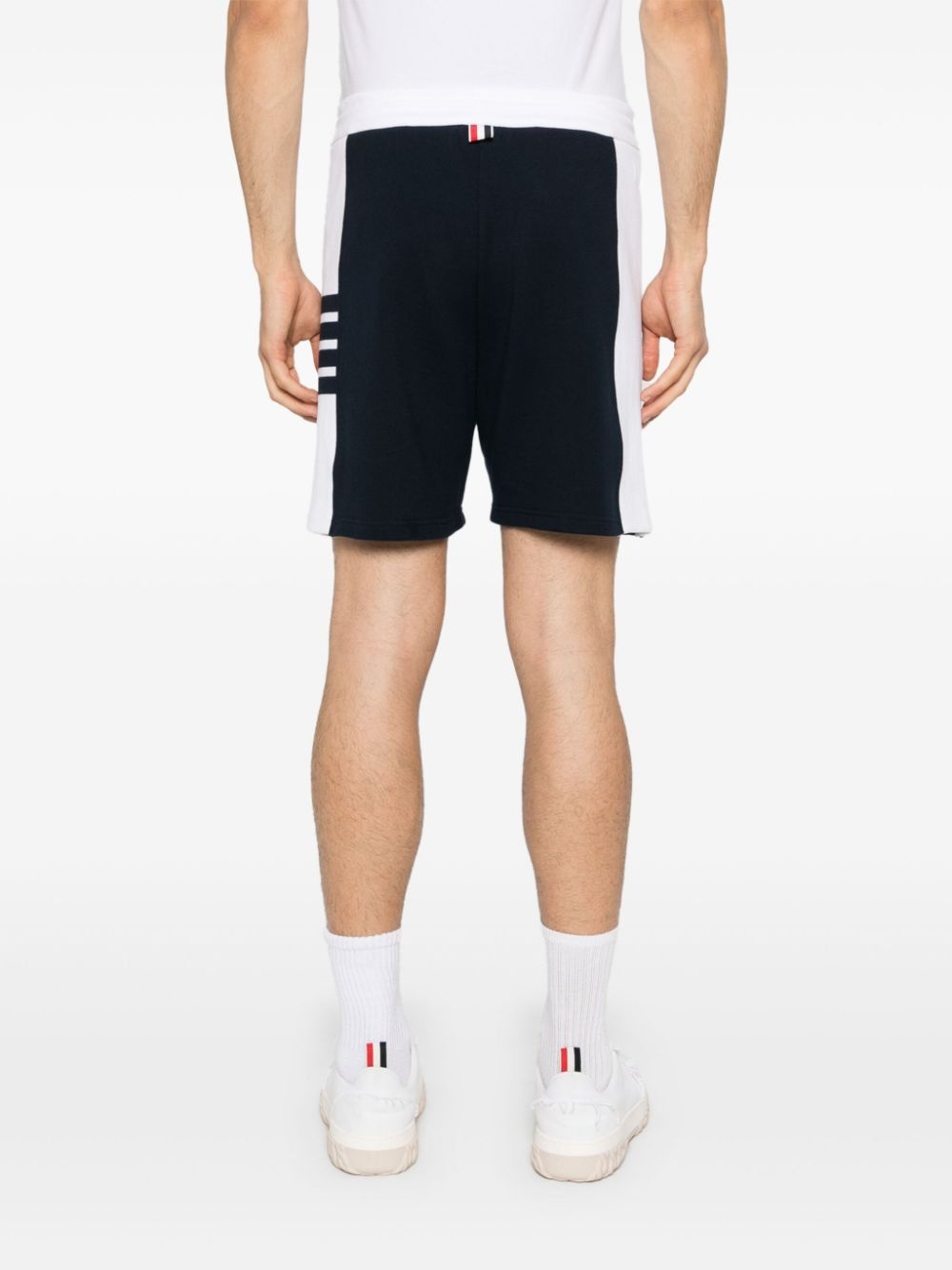 mid-rise track shorts - 4