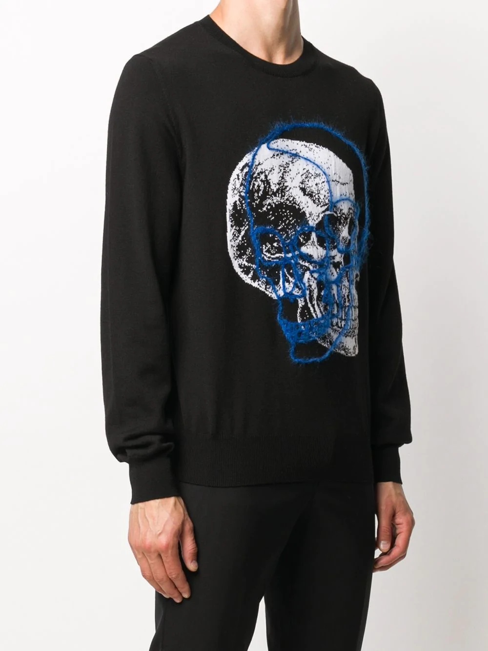 skull-print sweatshirt - 3