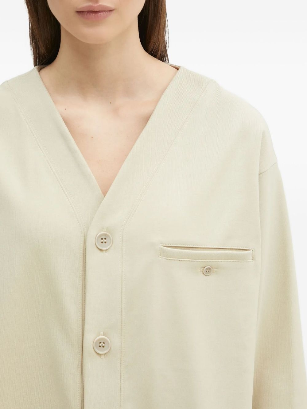 DNA button-up shirt jacket - 5