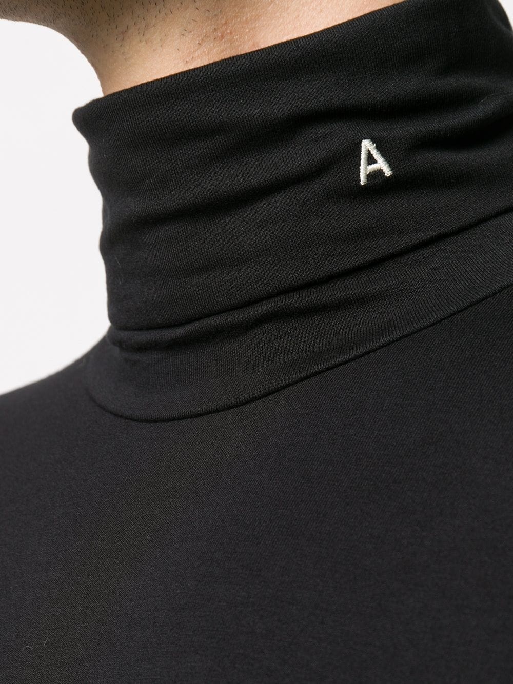 turtleneck jersey T-shirt - 6