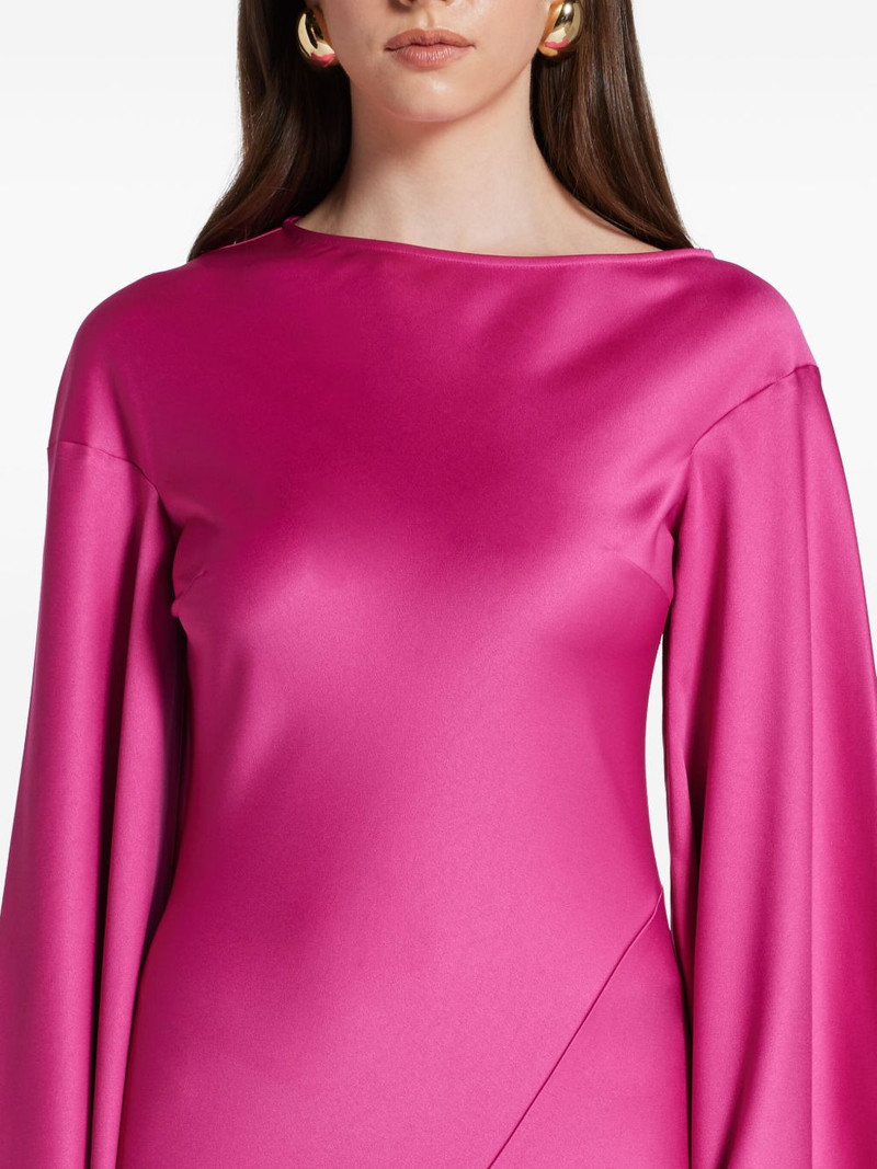 flared-sleeve dress 5