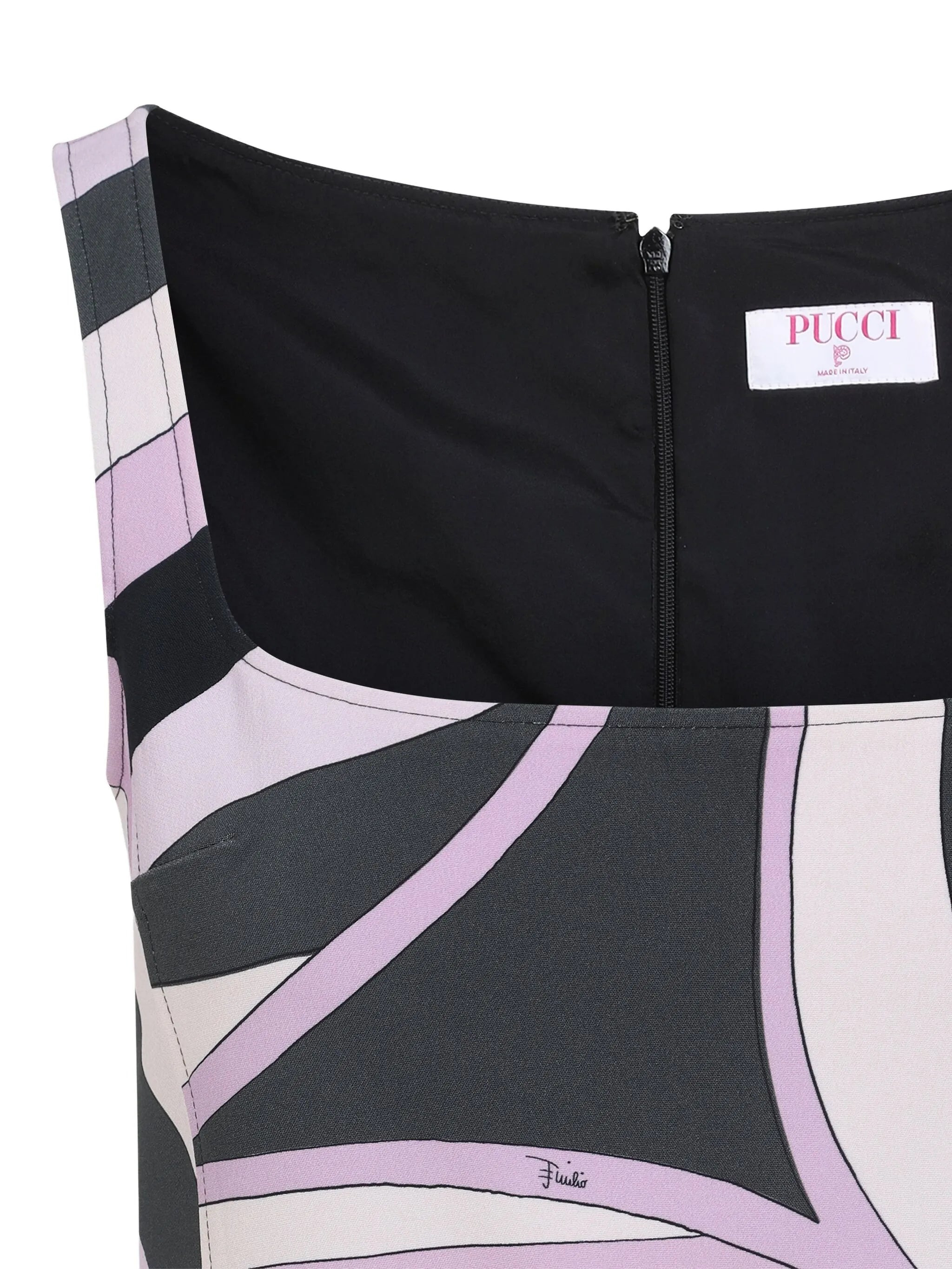 Pucci Abstract-print Sleeveless Dress - 4
