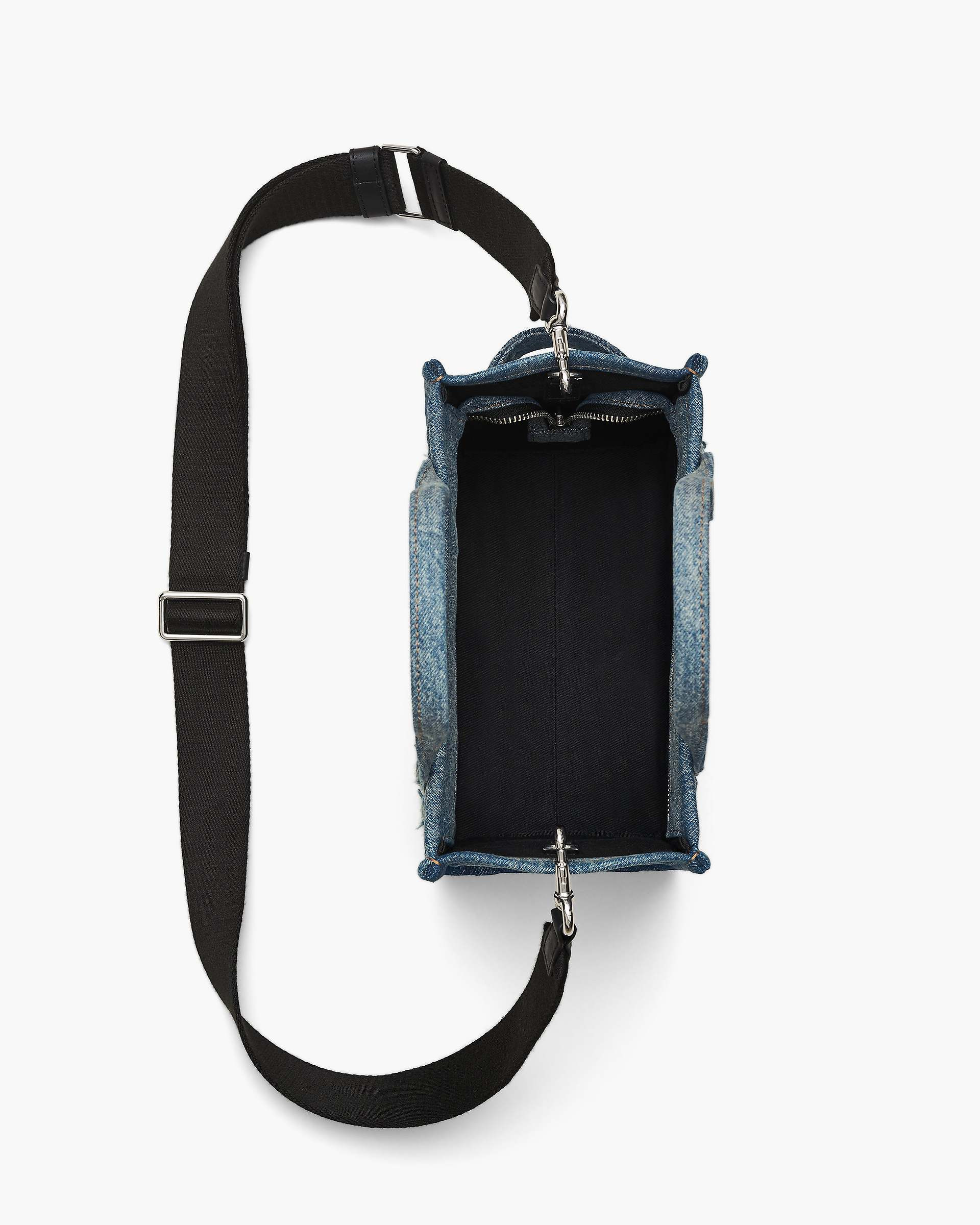 THE RIP AND REPAIR DENIM SMALL TOTE BAG - 7