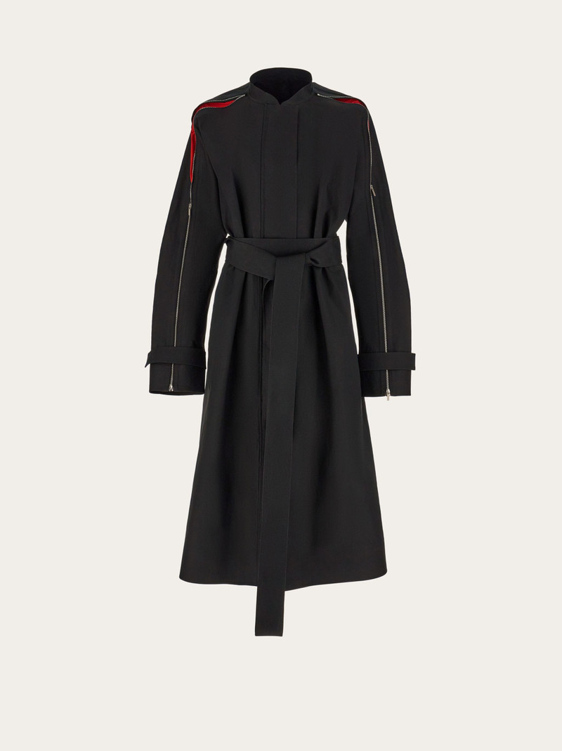 Trench with contrasting inserts - 1