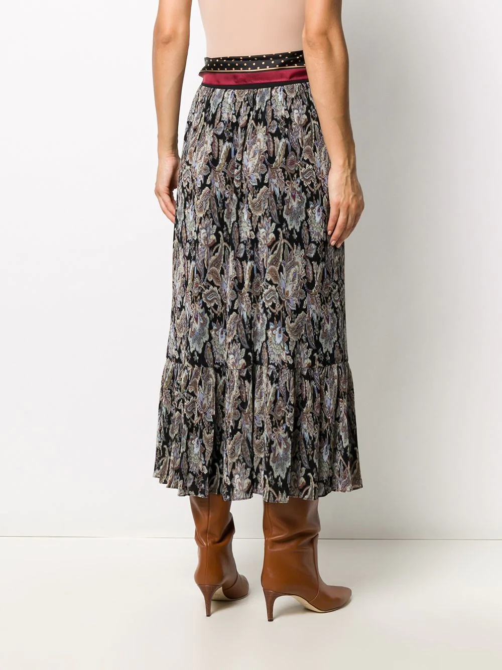 Ladybeetle Pleated Midi skirt - 4