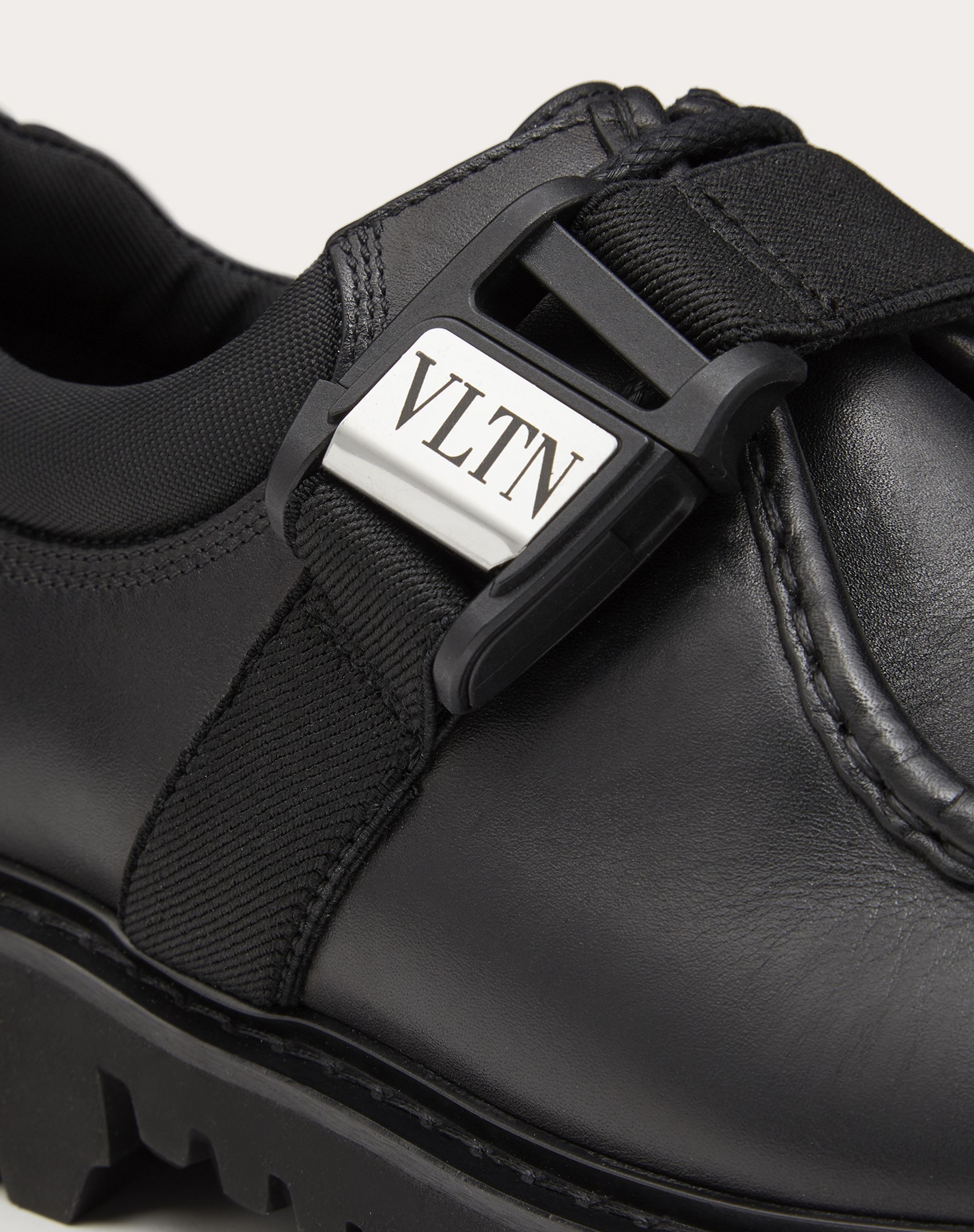 Calfskin Derby with VLTN Buckle - 5