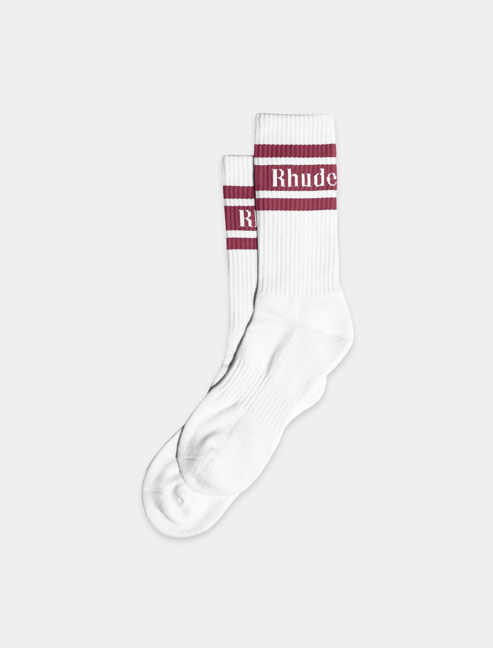 STRIPED LOGO SOCKS - 3