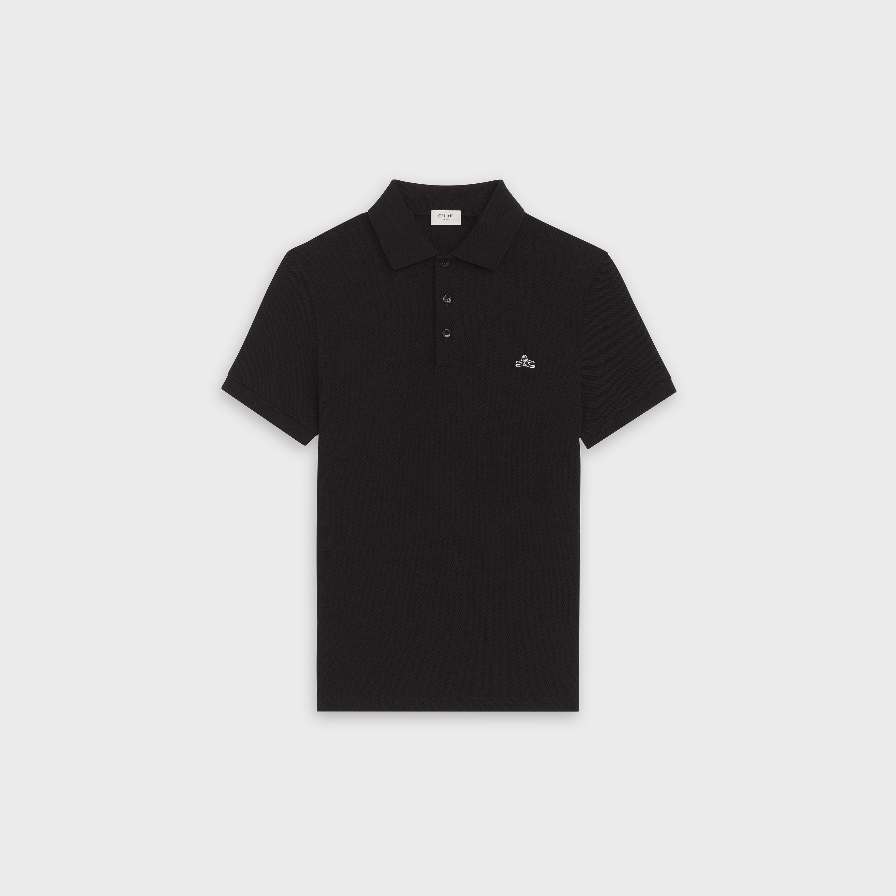 EMBROIDERED POLO PIQUÉ IN COTTON WITH ANDRÉ BUTZER COLLABORATION - 1