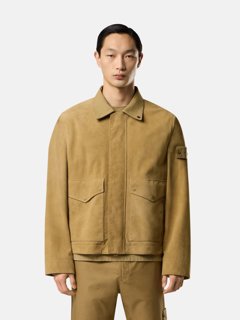 Stone Island 100002 SPLIT LEATHER_S.I. GHOST outlook