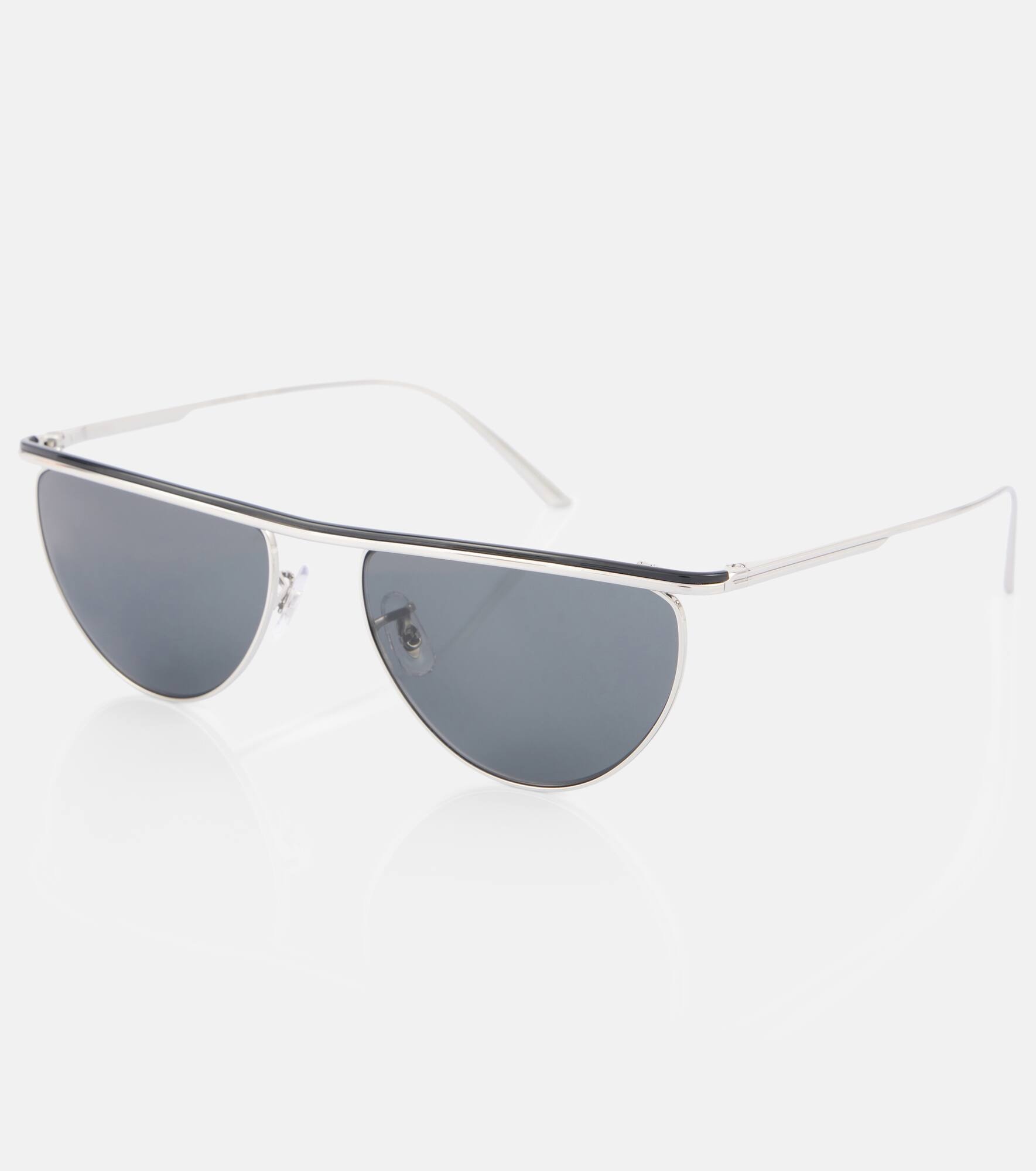 x Oliver Peoples flat-top sunglasses - 4