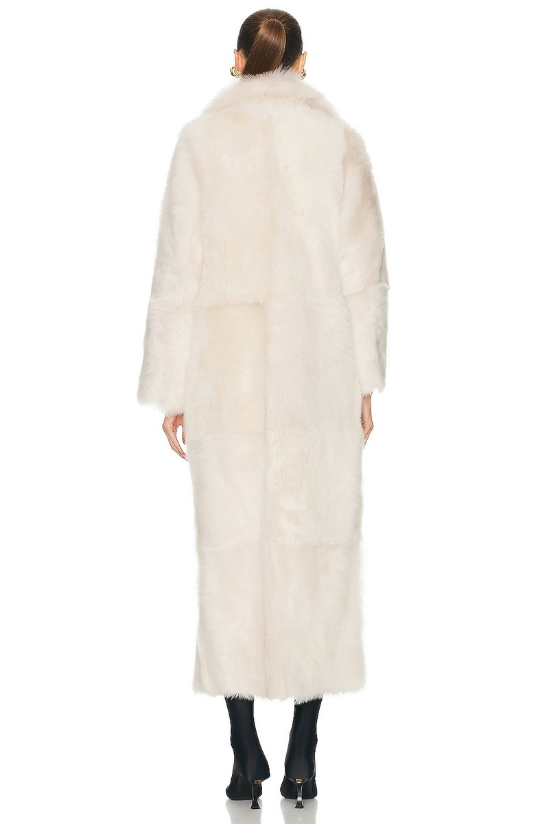 NOUR HAMMOUR For FWRD Evita Extra Long Coat outlook