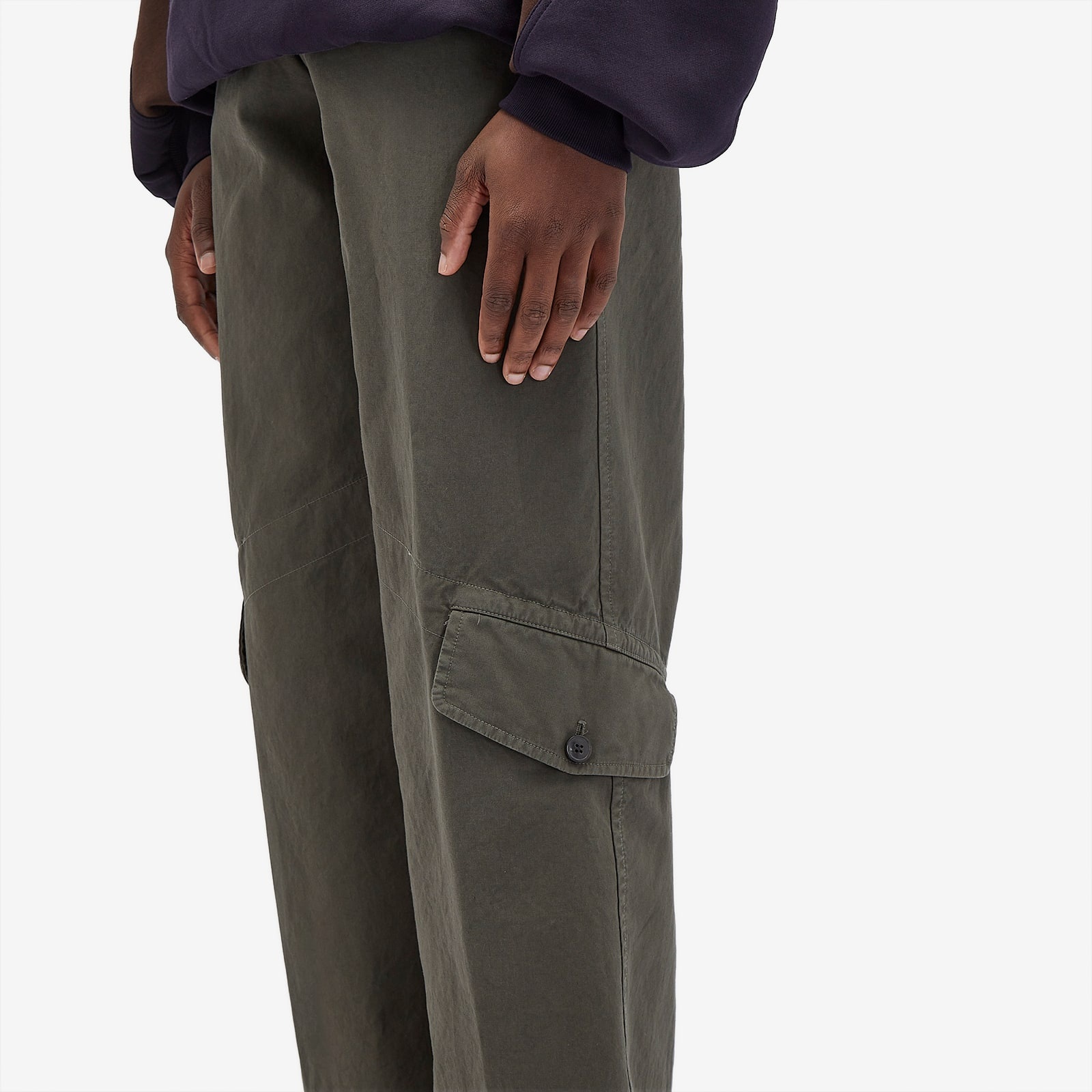 Dries Van Noten Paxford Garment Dyed Cargo Pants - 5