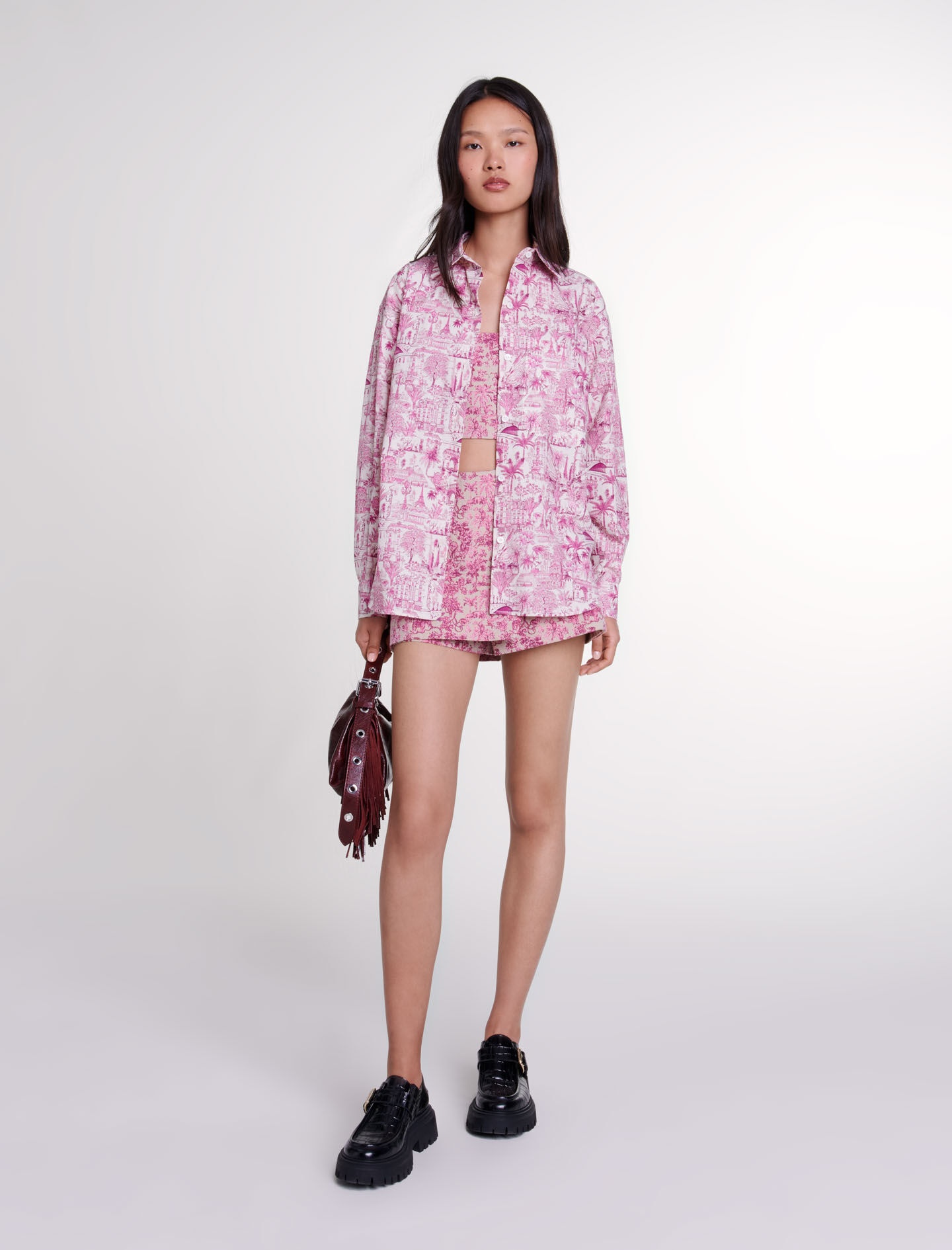 Oversize patterned shirt - 2