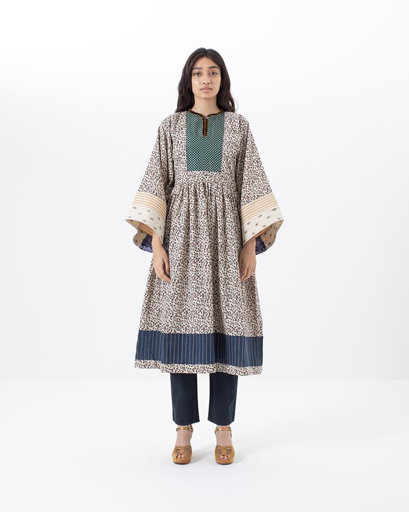HIPPIE DRESS P.W. IVORY - 3