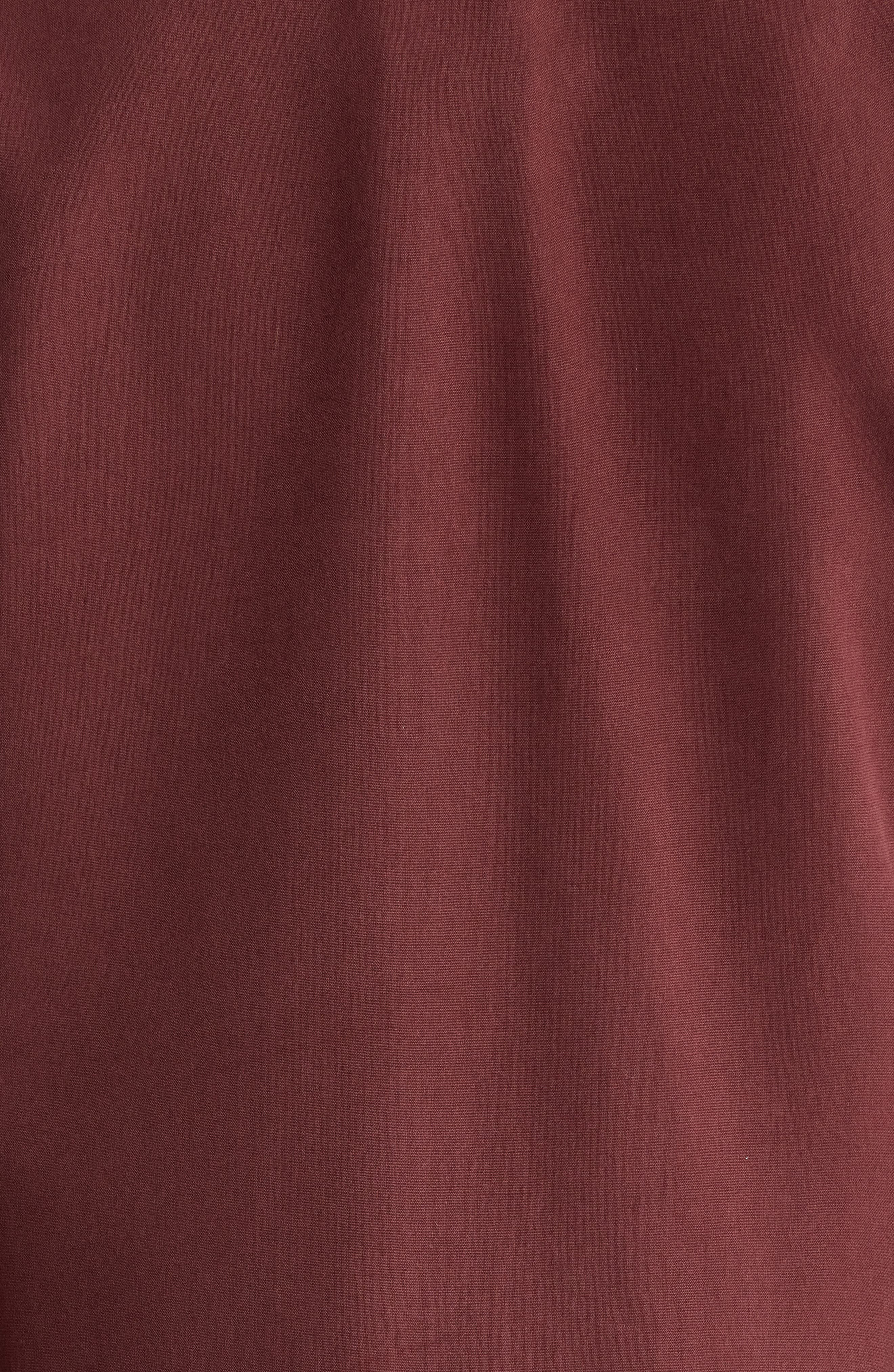 Max Mara Mirko Silk Crepe Popover Top in Cherry at Nordstrom - 6