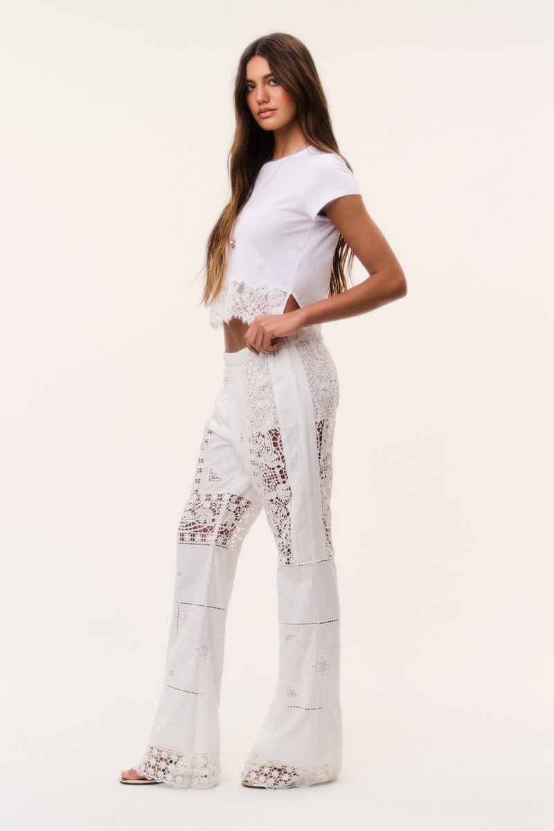Avelina Cotton Lace Tee 5