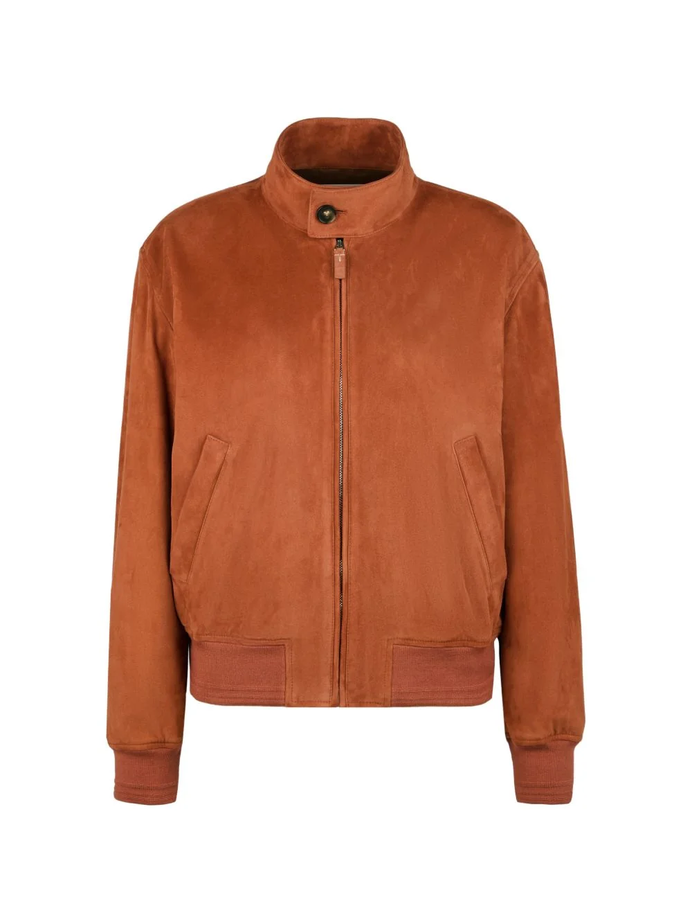suede bomber jacket - 1
