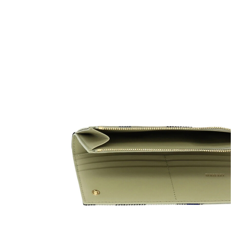 Burberry Large Checked Bi-Fold Wallet - 4