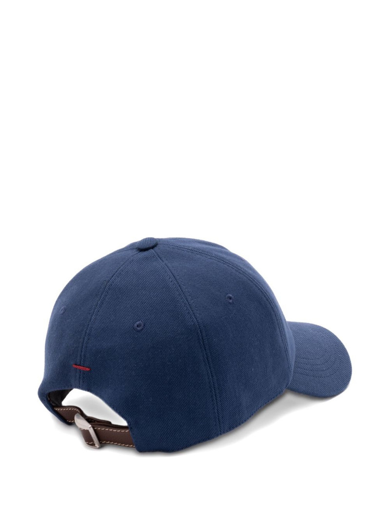 Brunello Cucinelli logo-embroidered baseball cap outlook