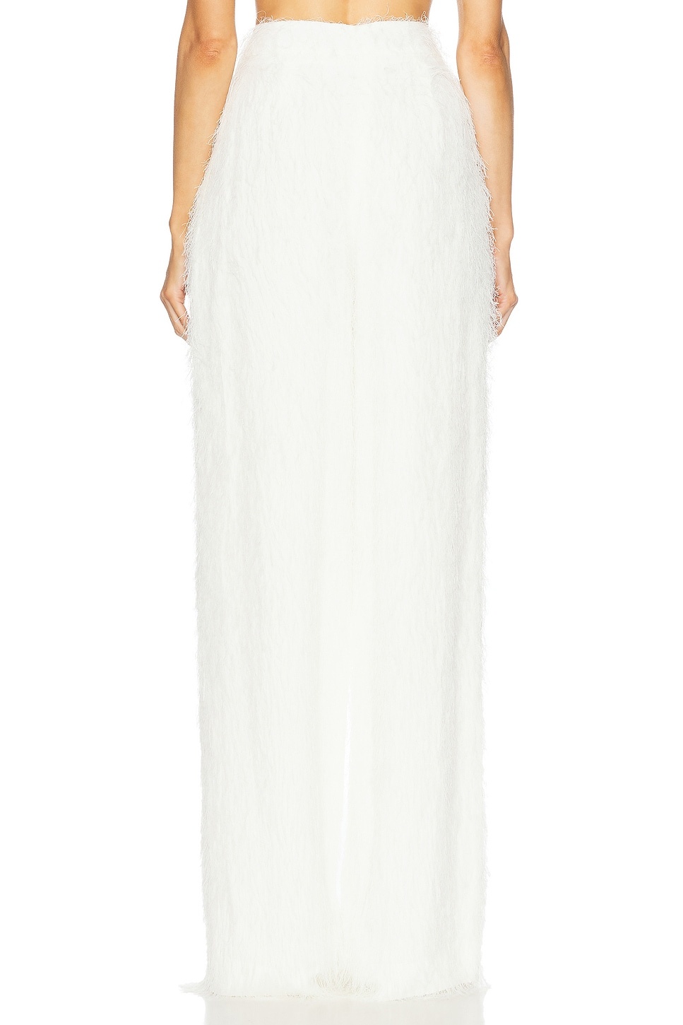 Wide Leg Fringe Pant - 4