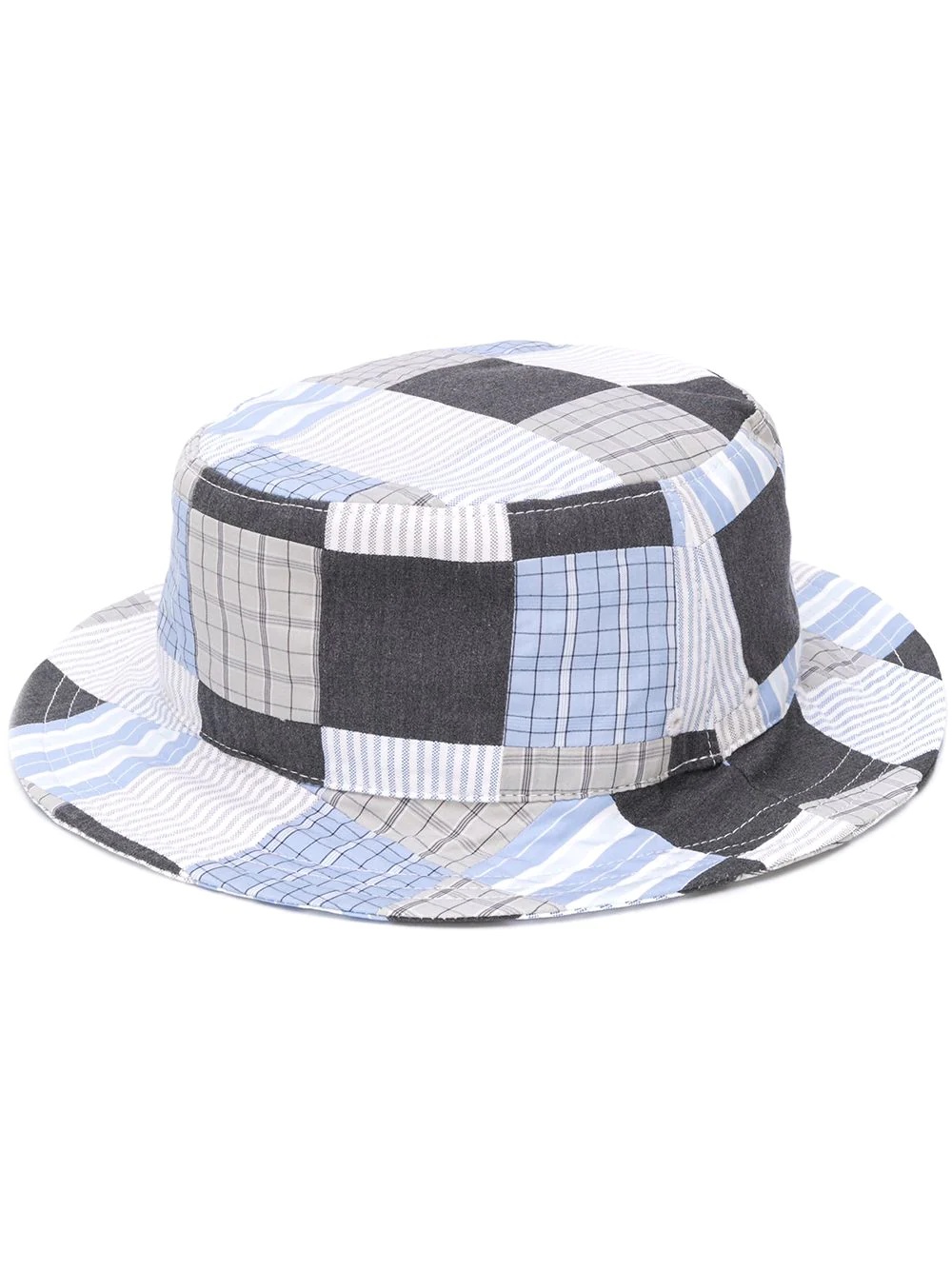 patchwork bucket hat - 1