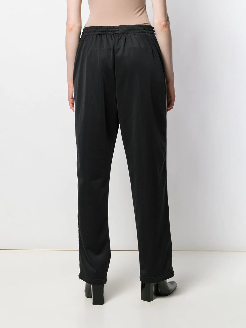 side stripe track pants - 4