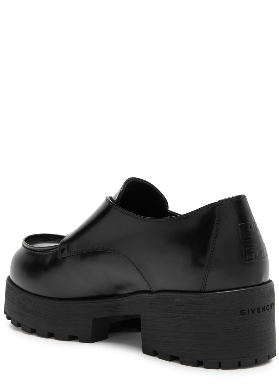 Givenchy Voyou Monk 50 Leather Loafers - 2