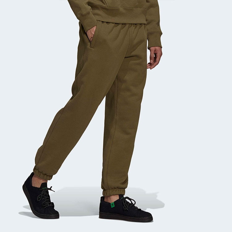 adidas originals x Pharrell Williams Crossover Solid Color Straight Casual Sports Long Pants Unisex  - 4