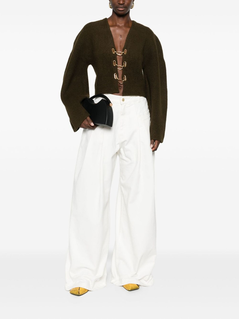 Cult Gaia Mayalu hook-detail cardigan outlook