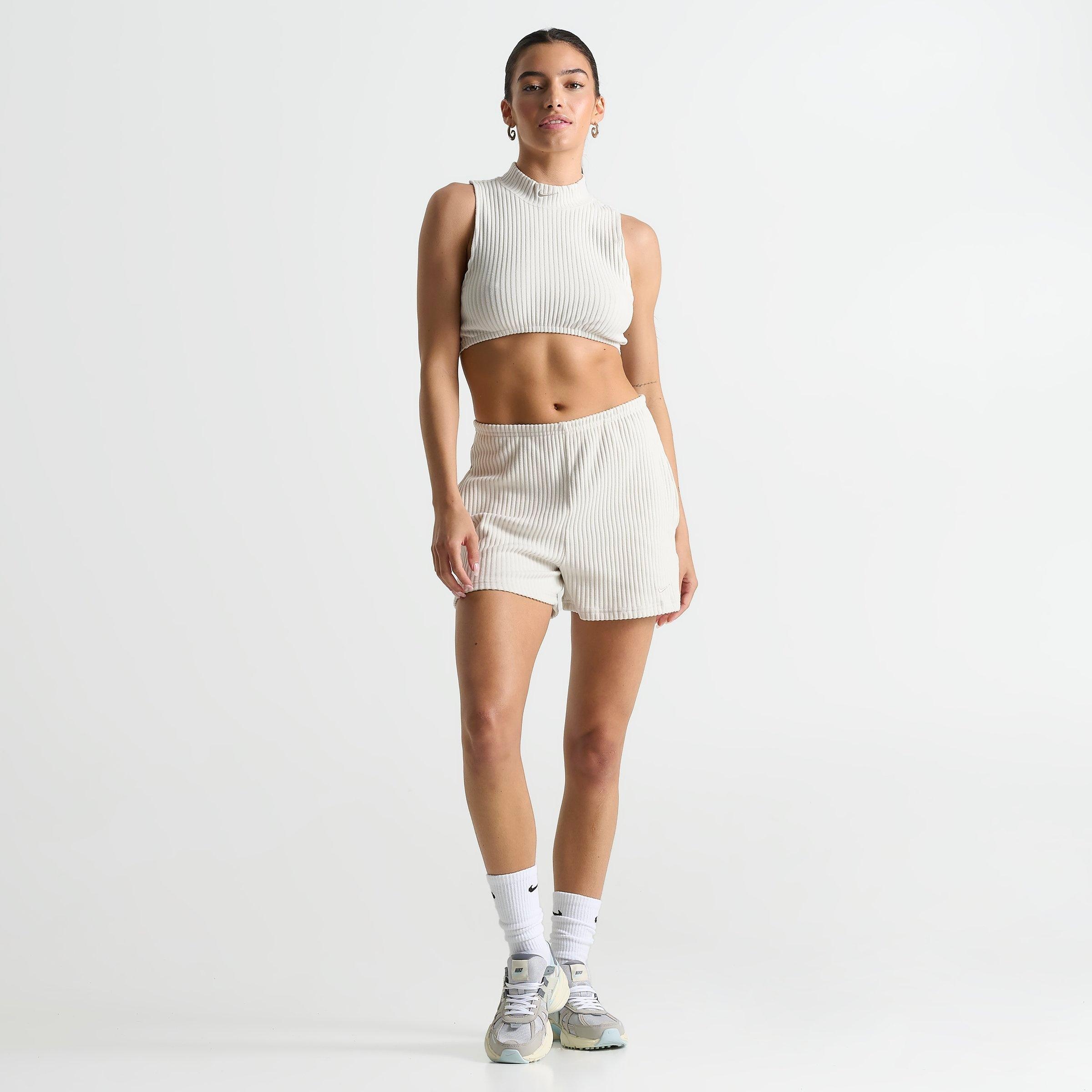 WOMEN'S NIKE SPORTSWEAR CHILL KNIT RIBBED CROPPED TANK - 2