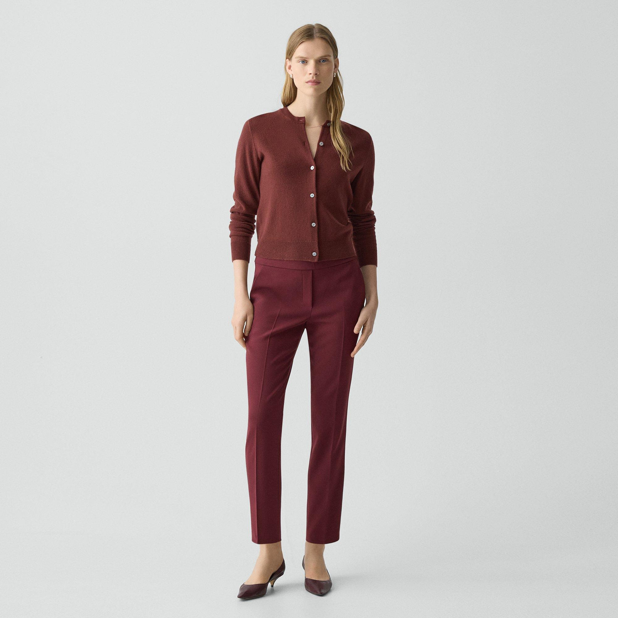 Crewneck Cardigan in Cashmere - 6
