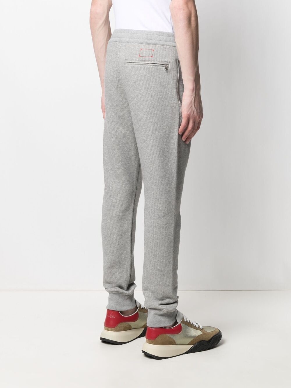 embroidered logo track pants - 4