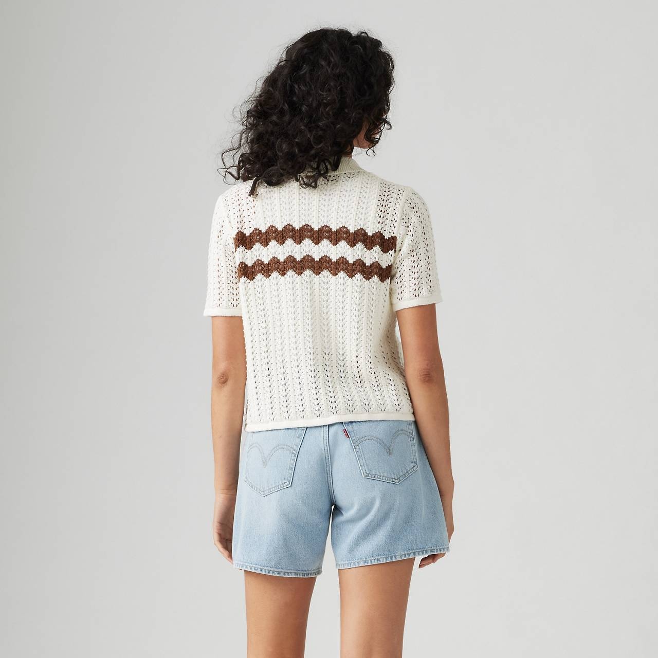 SUNSET CROCHET SHIRT - 4