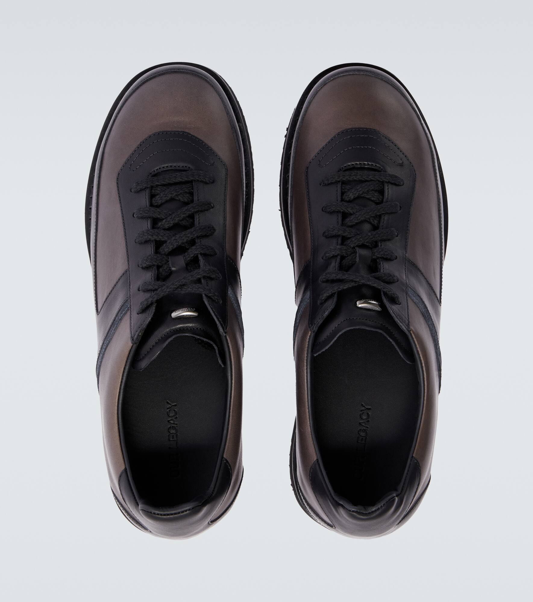 Ten Pin leather sneakers - 4