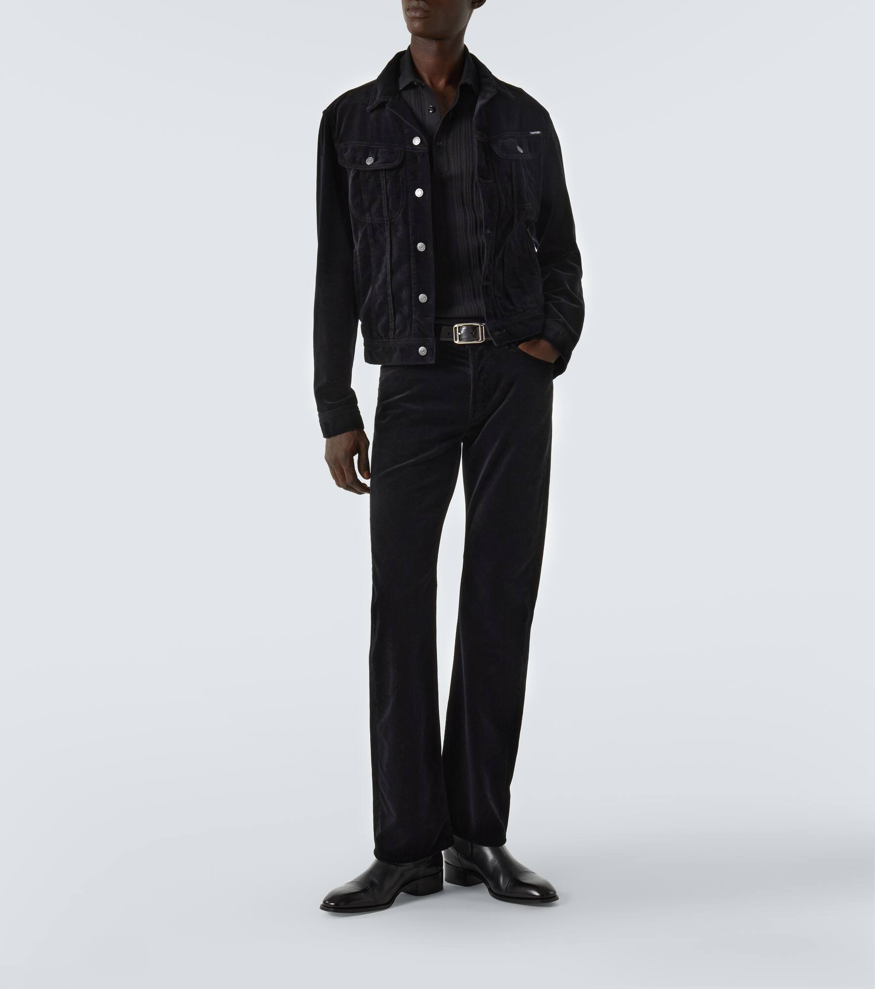 Cotton and silk polo shirt - 2